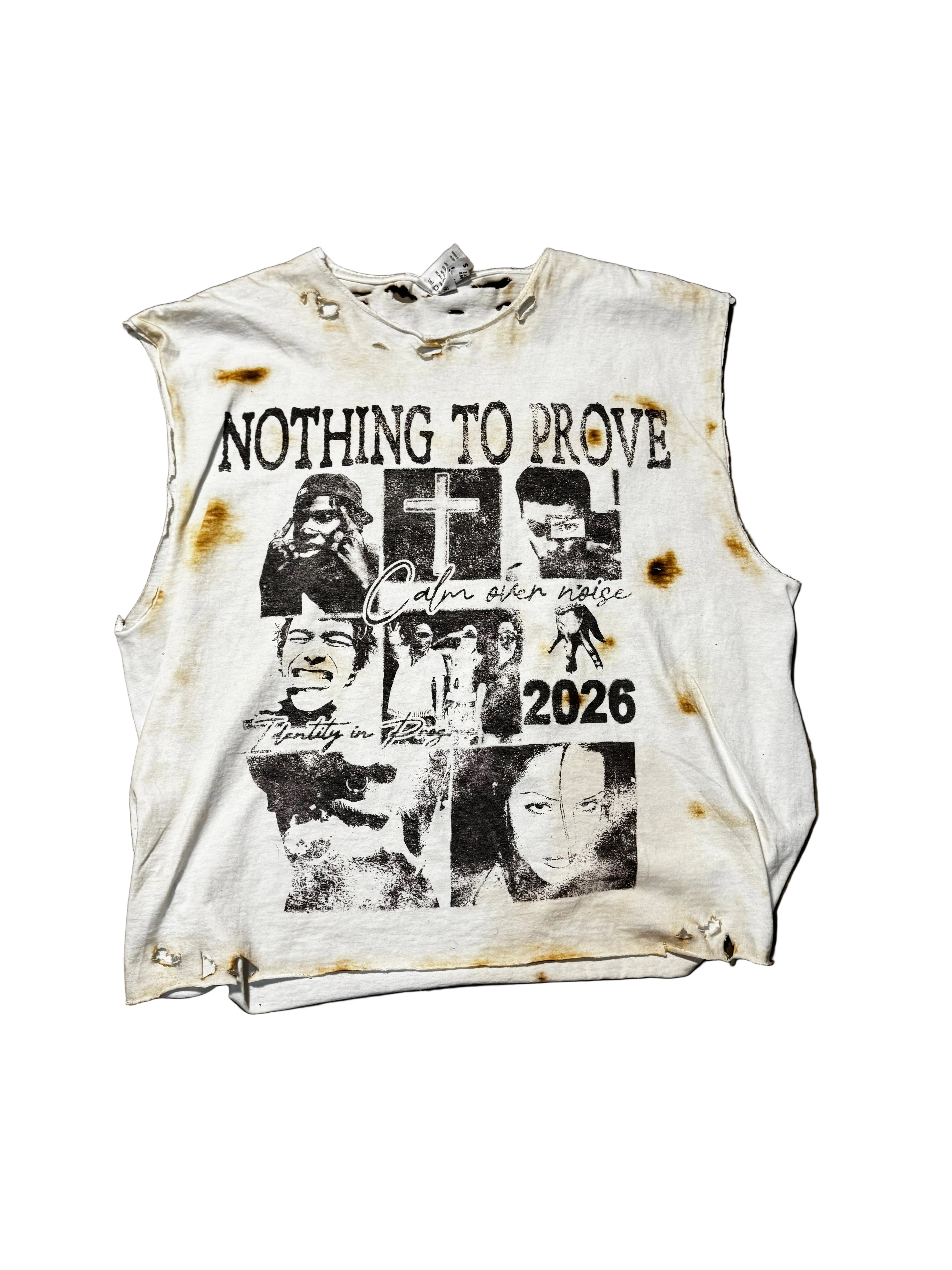 “Nothing to prove” Sleeveless Graphic tee